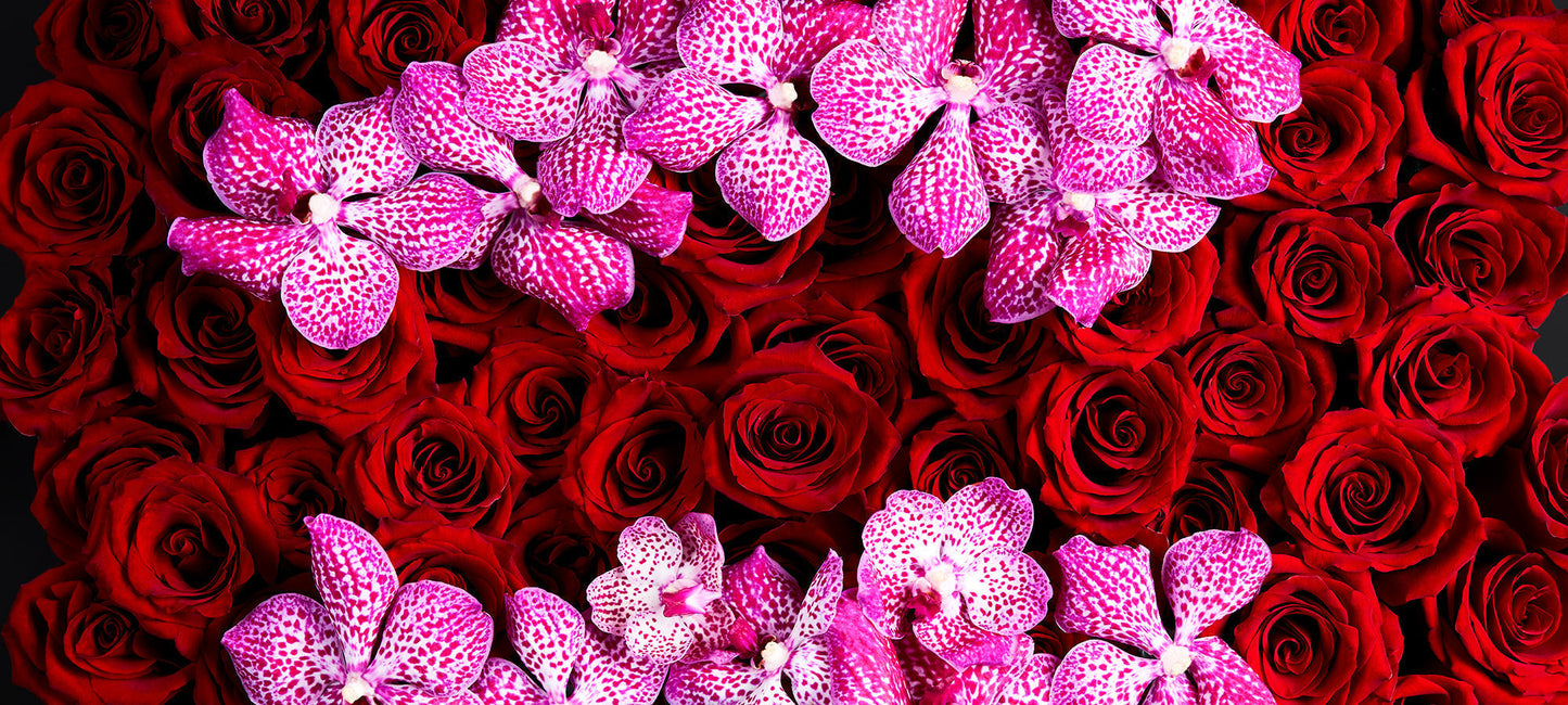 Learn how to gift Valentine's Day flowers with intention, from Aubé Studios